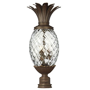 Plantation - Cast Outdoor Lantern Fixture in Traditional-Glam Style - 10.25 Inches Wide by 25.25 Inches High - 1054134
