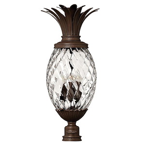 Plantation - Cast Outdoor Lantern Fixture in Traditional-Glam Style - 12.5 Inches Wide by 29.5 Inches High - 1054136