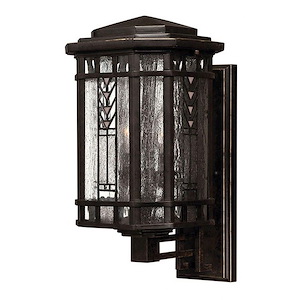 Tahoe - Brass Outdoor Wall Mount in Craftsman-Rustic Style - 8.5 Inches Wide by 17 Inches High - 1054137