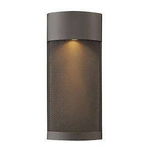 Aria - 17.25 inch 1 Light Medium Outdoor Wall Lantern in Modern and Industrial Style - 7.5 Inches Wide by 17.25 Inches High - 759033