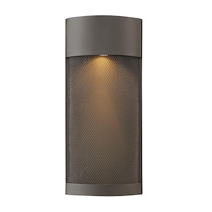 Aria - 17.25 inch 1 Light Medium Outdoor Wall Lantern in Modern and Industrial Style - 7.5 Inches Wide by 17.25 Inches High - 759033