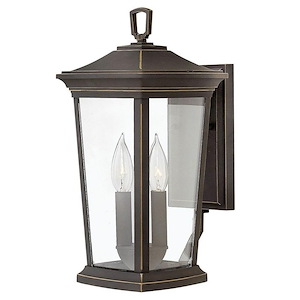 Bromley - 2 Light Small Outdoor Wall Lantern in Traditional Style - 8 Inches Wide by 15.5 Inches High