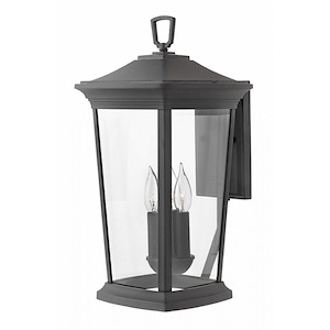 Bromleys - 3 Light Large Outdoor Wall Lantern in Traditional Style - 10 Inches Wide by 19.25 Inches High - 759076