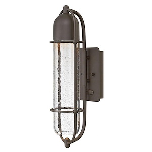 Perry - One Light Outdoor Small Wall Mount in Transitional-Coastal Style - 5.5 Inches Wide by 19.75 Inches High