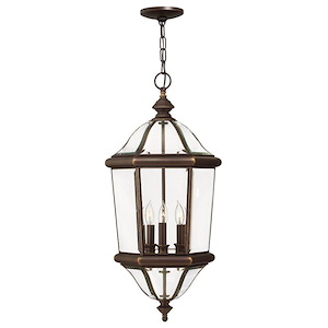 Augusta Brass Outdoor Lantern Fixture - 1333538