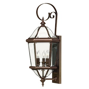 Augusta Brass Outdoor Lantern Fixture - 1333595