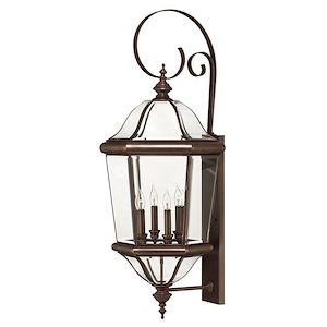 Augusta Brass Outdoor Lantern Fixture - 1334051