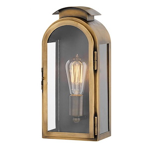 Rowley - One Light Outdoor Small Wall Mount in Traditional Style - 6 Inches Wide by 13.25 Inches High