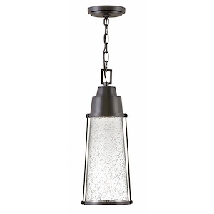 Miles - 6.5W 1 LED Medium Outdoor Hanging Lantern in Transitional-Coastal Style made with Coastal Elements for Coastal Environments