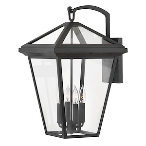Alford Place - 4 Light Extra Large Outdoor Wall Lantern in Traditional Style - 14 Inches Wide by 24 Inches High