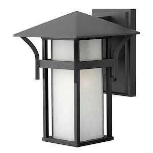 Harbor - 1 Light Small Outdoor Wall Lantern in Transitional and Craftsman and Coastal Style - 7 Inches Wide by 10.5 Inches High - 758761