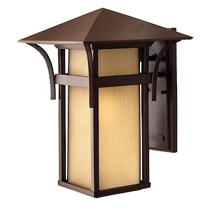 Harbor - 1 Light Large Outdoor Wall Lantern in Transitional and Craftsman and Coastal Style - 11 Inches Wide by 16.25 Inches High - 758756