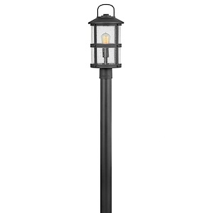 Lakehouse - 1 Light Outdoor Medium Post Top/Pier Lantern in Coastal Style - 9 Inches Wide by 18.75 Inches High
