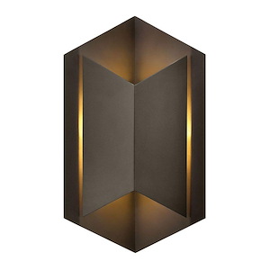 Lex - One Light Small Outdoor Wall Sconce in Modern Style - 8.5 Inches Wide by 15 Inches High - 1333565