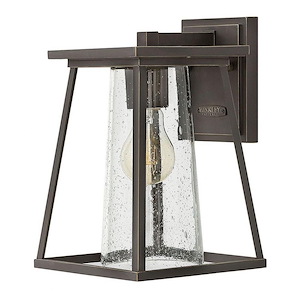 Burke - One Light Outdoor Small Wall Mount in Transitional and Craftsman Style - 7.25 Inches Wide by 10.75 Inches High