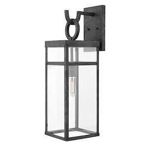 Porter - 1 Light Large Outdoor Wall Lantern in Transitional Style - 7.5 Inches Wide by 25 Inches High - 759165