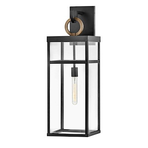 Porter - 1 Light Extra Large Outdoor Wall Lantern in Transitional Style - 9.5 Inches Wide by 29 Inches High - 1001443