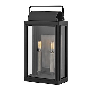 Sag Harbor - 2 Light Medium Outdoor Wall Lantern in Traditional and Coastal Style - 9 Inches Wide by 16.5 Inches High