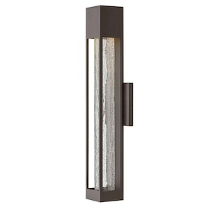 Vapor - One Light Outdoor Medium Wall Mount in Modern Style - 4.75 Inches Wide by 21 Inches High