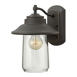 Belden Place - One Light Small Outdoor Wall Sconce in Traditional-Transitional-Coastal Style - 8 Inches Wide by 11 Inches High