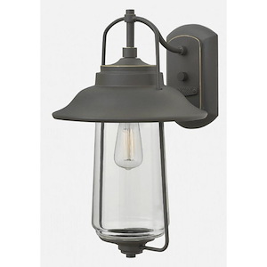 Belden Place - One Light Medium Outdoor Wall Sconce - Traditional-Transitional-Coastal Style - 10 Inch Wide by 16 Inch High