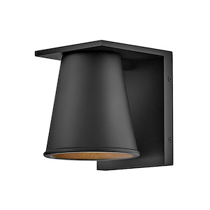 Hans - 7W 1 LED Extra Small Outdoor Wall Lantern In Modern Style-6.25 Inches Tall and 5.25 Inches Wide