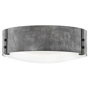 Sawyer - 3 Light Medium Outdoor Flush Mount in Rustic Style - 15 Inches Wide by 4.75 Inches High - 759177