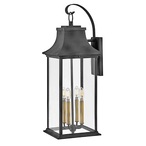 Adair - 16W 4 LED Outdoor Extra Large Wall Lantern In Traditional Style-30 Inches Tall and 10.5 Inches Wide - 1278376