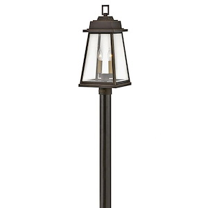 Bainbridge - Two Light Outdoor Post Mount in Traditional Style - 10 Inches Wide by 22.25 Inches High