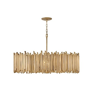 Roca - 112W 8 LED Medium Chandelier In Modern Style-25 Inches Tall and 40 Inches Wide