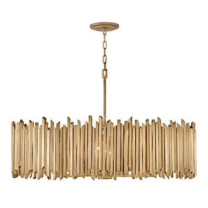 Roca - 112W 8 LED Medium Chandelier In Modern Style-25 Inches Tall and 40 Inches Wide - 1278090
