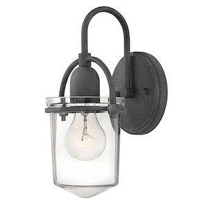 Clancy - 1 Light Wall Sconce in Traditional and Transitional and Rustic Style - 6 Inches Wide by 11.25 Inches High
