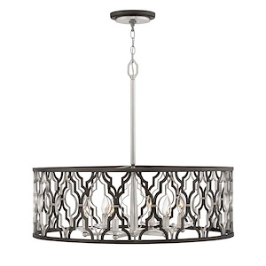Portico - Six Light Pendant in Transitional Style - 28 Inches Wide by 24.75 Inches High - 1333500
