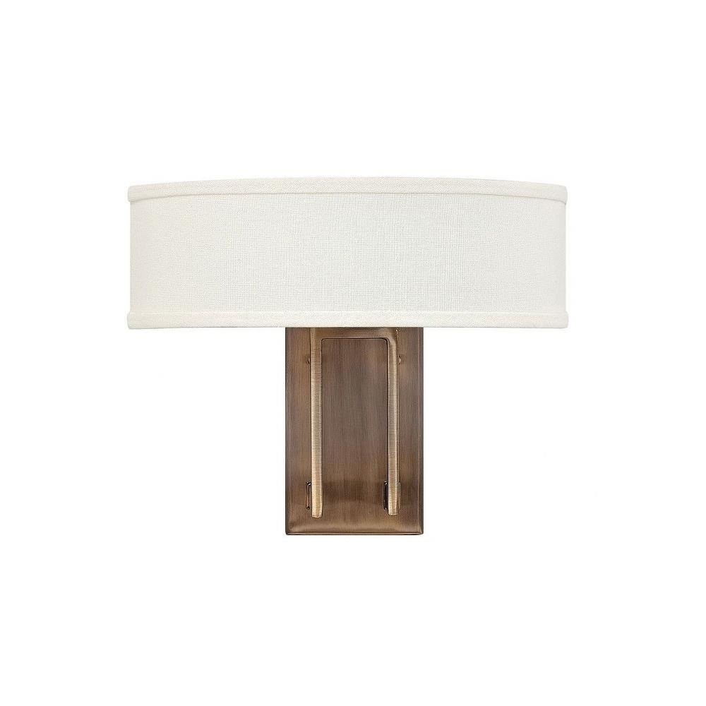 druk Pickering Met bloed bevlekt Hinkley-Lighting---3202BR---Hampton---2-Light-Wall-Sconce-in-Transitional- Style---15-Inches-Wide-by-12-Inches-High