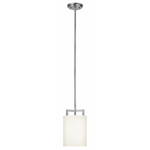 Hampton - 1 Light Small Pendant in Transitional Style - 7 Inches Wide by 11.75 Inches High - 759259