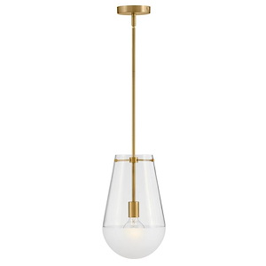 Beck - 14W 1 LED Small Pendant-14.75 Inches Tall and 9 Inches Wide - 1278209