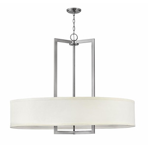 Hampton - 9 Light Large Drum Chandelier in Transitional Style - 40 Inches Wide by 33.5 Inches High - 820221