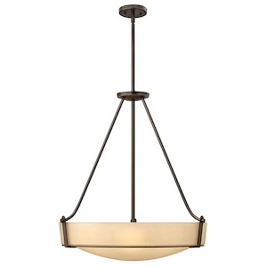 Hathaway - 5 Light Large Pendant in Transitional Style - 26.75 Inches Wide by 29.25 Inches High