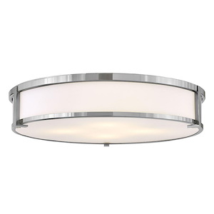 Lowell - 28W 4 LED Extra Large Flush Mount-4.75 Inches Tall and 24 Inches Wide - 1278133