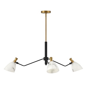 Sinclair - 40 Inch 15W 3 LED Medium Chandelier - 1267321