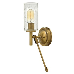 Collier - 1 Light Wall Sconce in Traditional and Mid-Century Modern Style - 5 Inches Wide by 16.75 Inches High