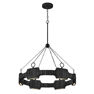 Raffi - 22W LED Medium Chandelier-36.25 Inches Tall and 30 Inches Wide