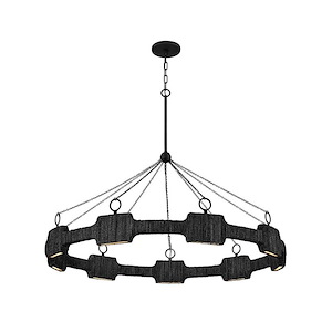 Raffi - 33W LED Large Chandelier-38.5 Inches Tall and 48 Inches Wide