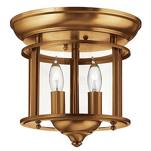 Gentry - 2 Light Small Flush Mount in Traditional Style - 9 Inches Wide by 9.5 Inches High - 759318