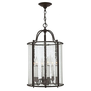 Gentry - 6 Light Large Foyer in Traditional Style - 14 Inches Wide by 25 Inches High - 759321