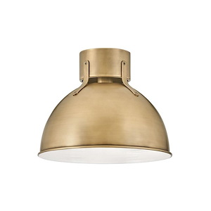 Argo - 1 Light Small Flush Mount In Industrial and Scandinavian Style-10 Inches Tall and 13 Inches Wide