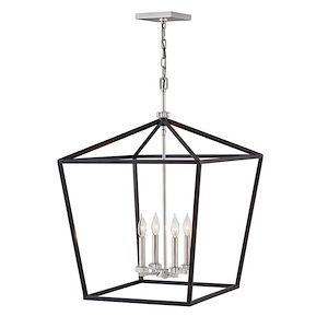 Stinson - 4 Light Extra Large Open Frame Chandelier in Transitional Style - 22 Inches Wide by 31.5 Inches High - 1024361