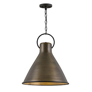 Winnie - 1 Light Pendant in Traditional Style - 18 Inches Wide by 21.5 Inches High
