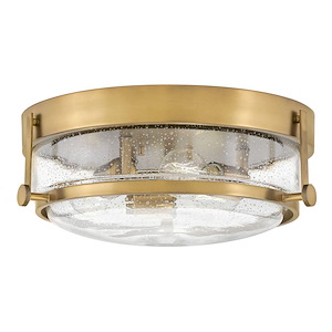 Harper - 3 Light Flush Mount In Transitional Style-6.25 Inches Tall and 15.75 Inches Wide
