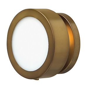 Mercer - 5W 1 LED Wall Sconce In Mid-Century Modern Style-6.75 Inches Tall and 6.75 Inches Wide